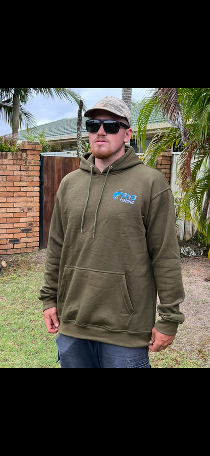 Green Fleece Hoodie