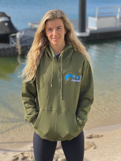Green Fleece Hoodie
