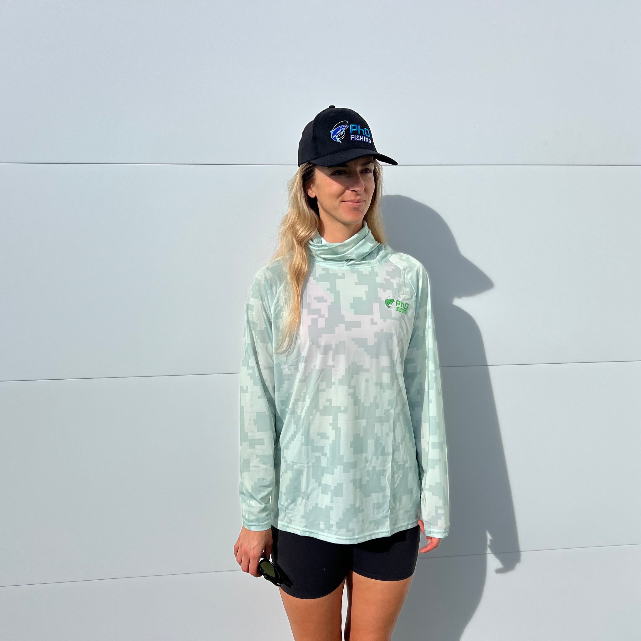 PhD light green camo shirt