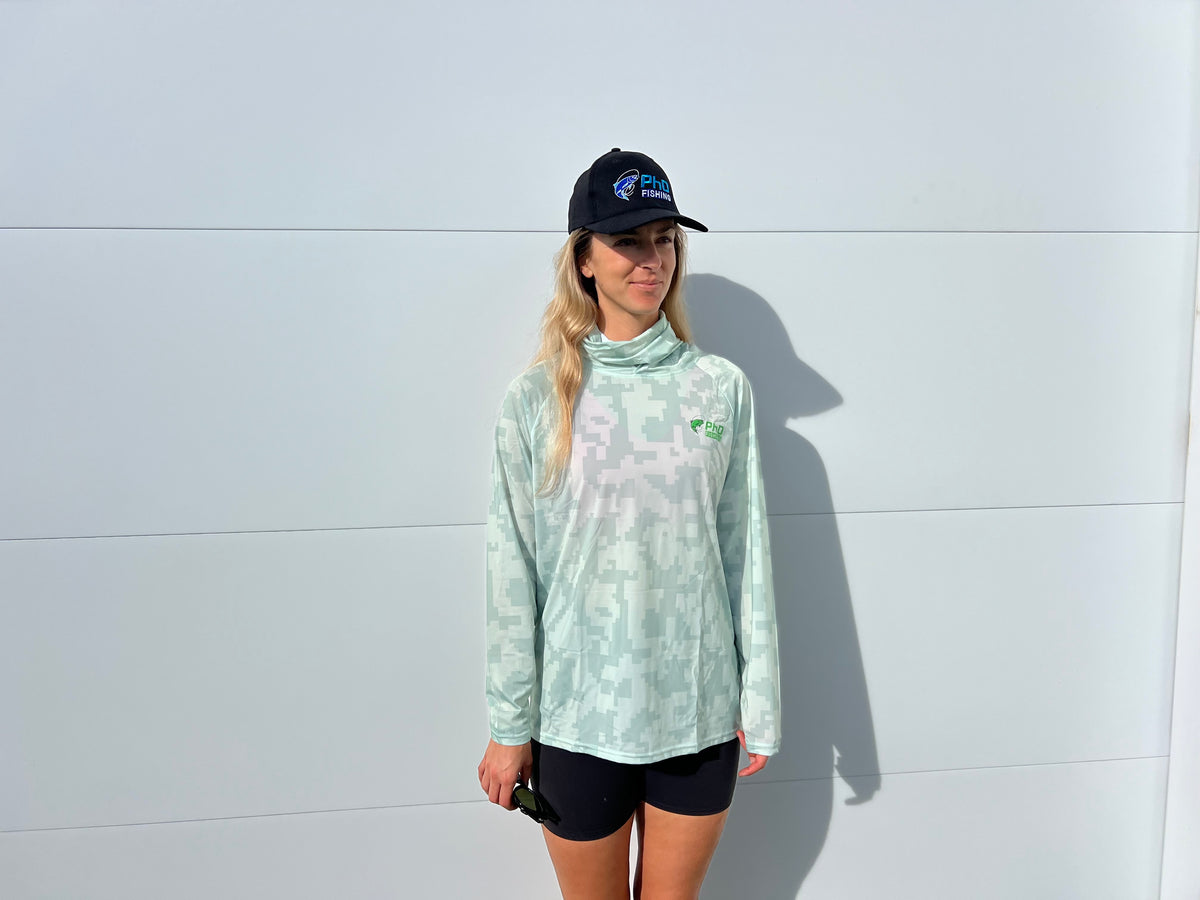 PhD light green camo shirt