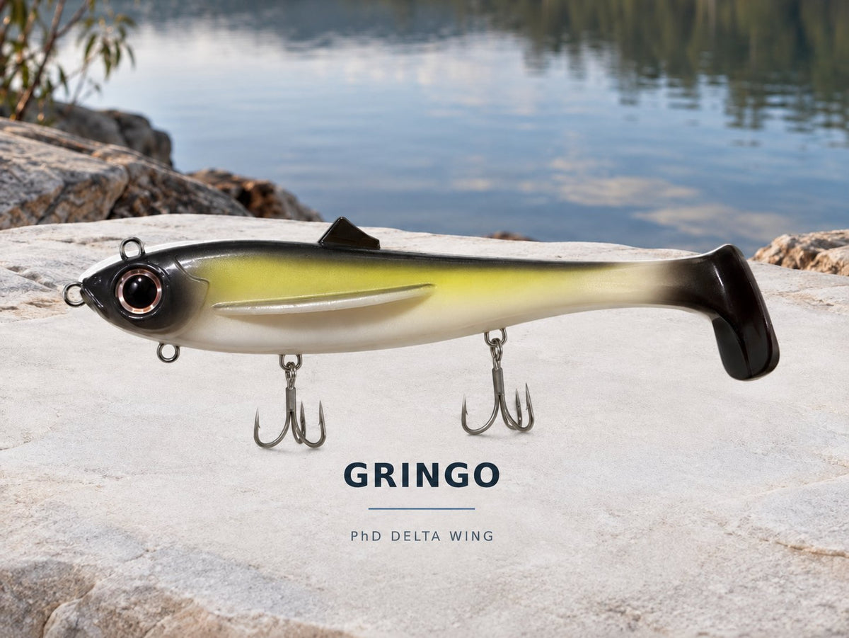 Gringo Delta Wing with two belly treble hooks and chin eyelet
